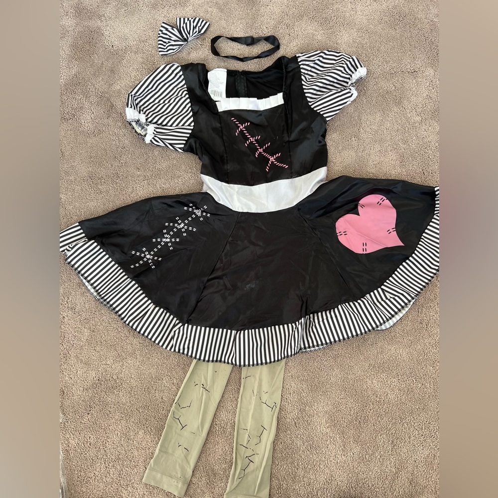 Halloween Broken Doll Costume